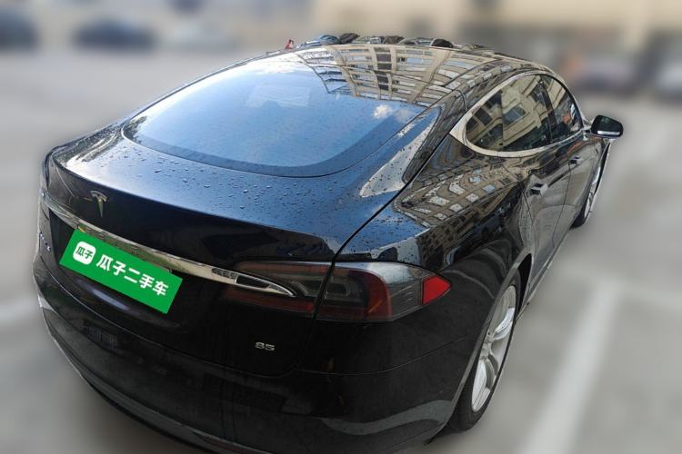 Used Tesla Model S 2014 S 85 Rear Right 45 Deg