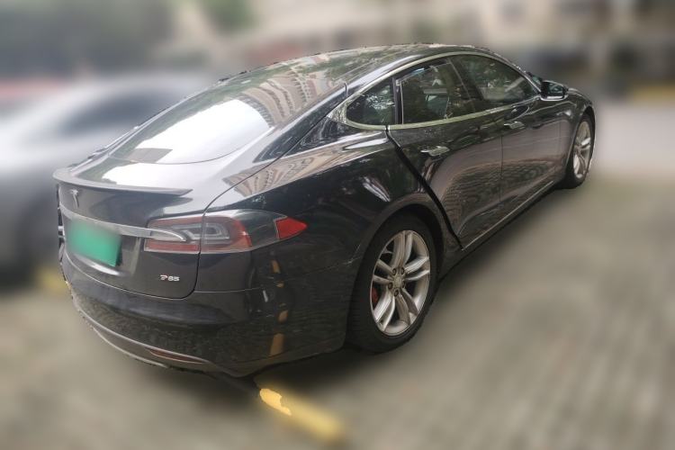 Used Tesla Model S 2014 S P85 Rear Right 45 Deg