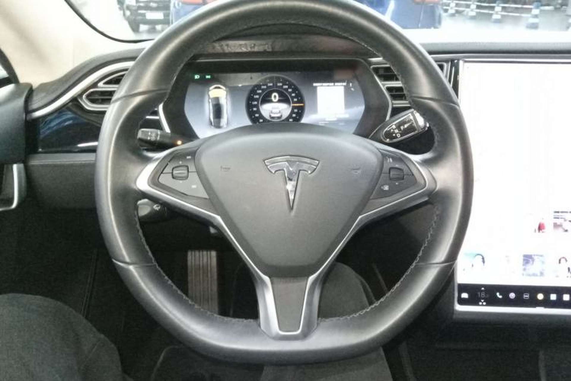 Used Tesla Model S 2014 S 85 Steering Wheel