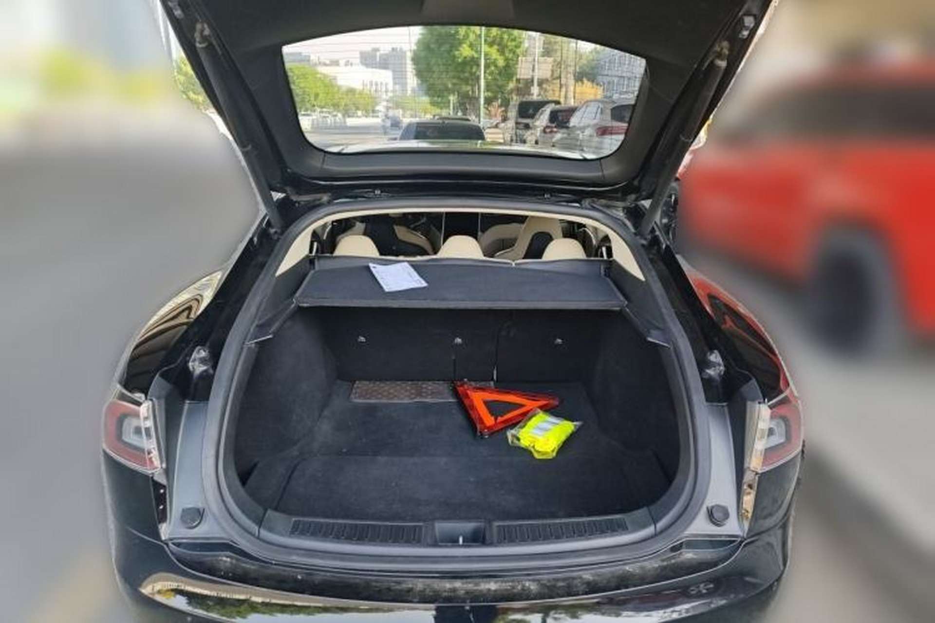Used Tesla Model S 2014 S P85 Trunk