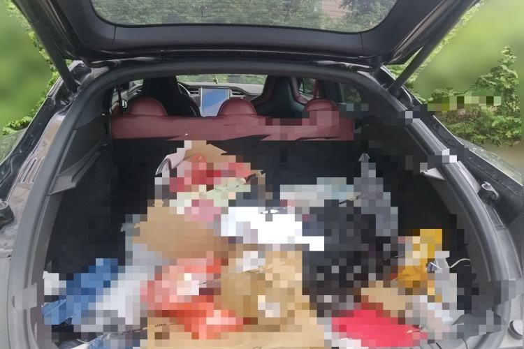 Used Tesla Model S  Trunk