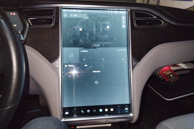 Used Tesla Model S 2014 S 85 Audio And AC Panel