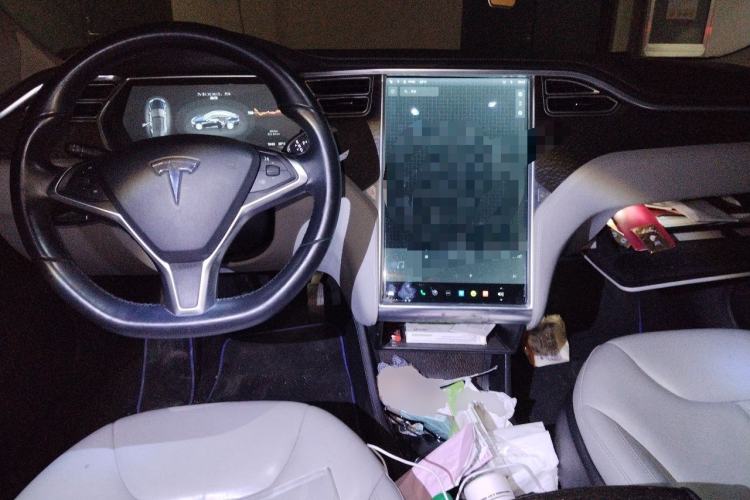 Used Tesla Model S 2014 S 85 Center Console