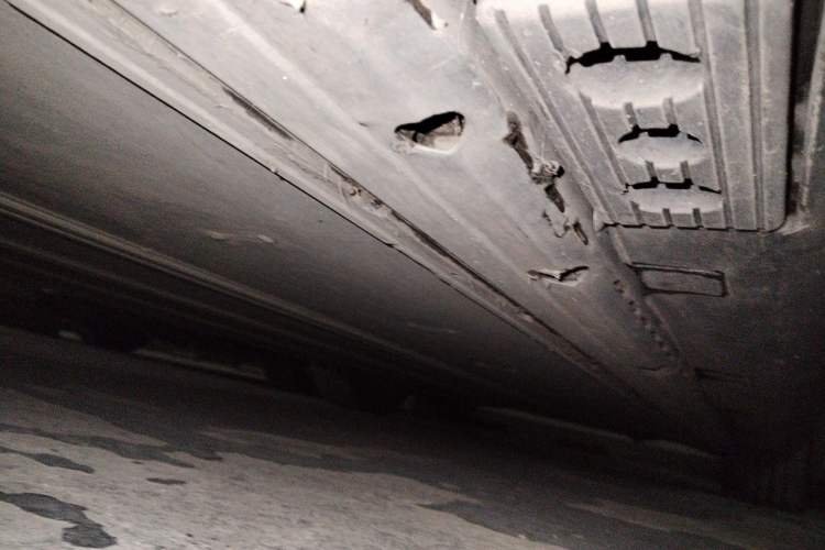 Used Tesla Model S 2014 S 85 Chassis Front Left