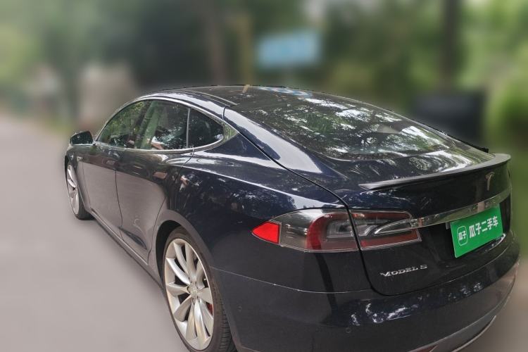 Used Tesla Model S 2014 S P85 Rear Left 45 Deg