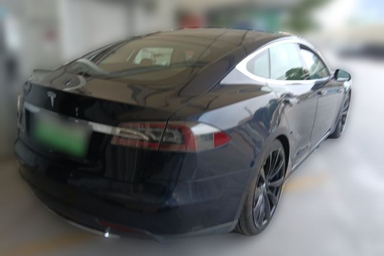 Used Tesla Model S 2014 S P85 Rear Right 45 Deg