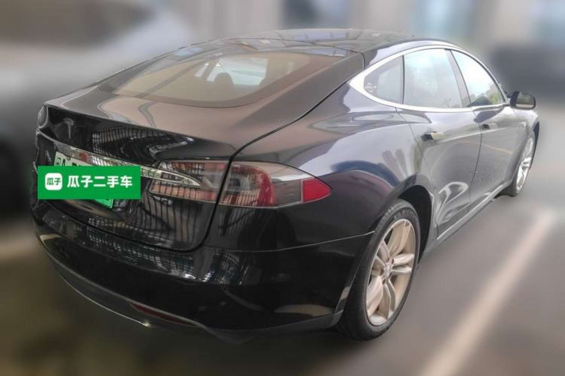 Used Tesla Model S 2014 S 60 Rear Right 45 Deg