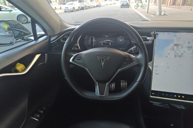 Used Tesla Model S 2014 S P85 Steering Wheel