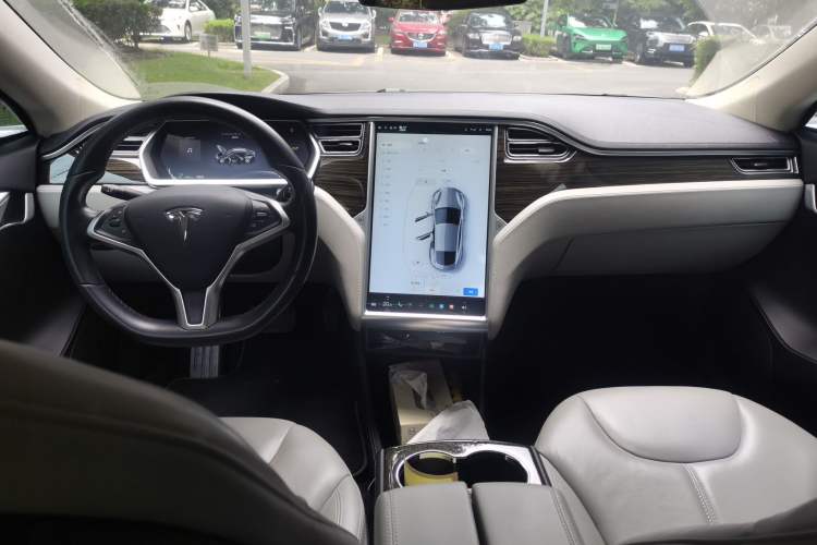 Used Tesla Model S 2014 S 85 Center Console