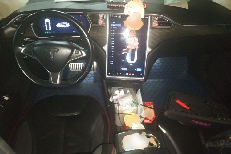 Used Tesla Model S 2014 S P85 Center Console