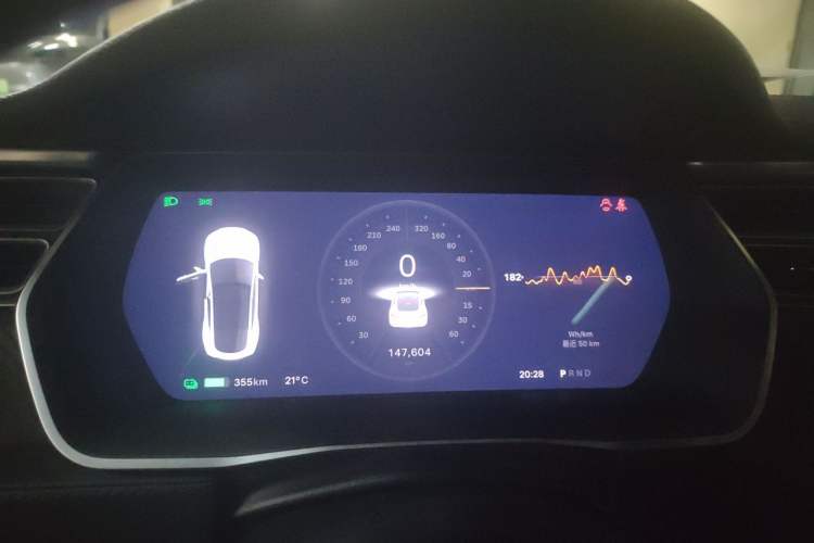 Used Tesla Model S 2014 S P85 Instrument Cluster