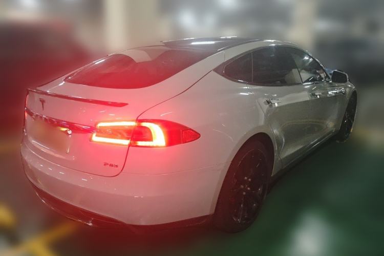 Used Tesla Model S 2014 S P85 Rear Right 45 Deg