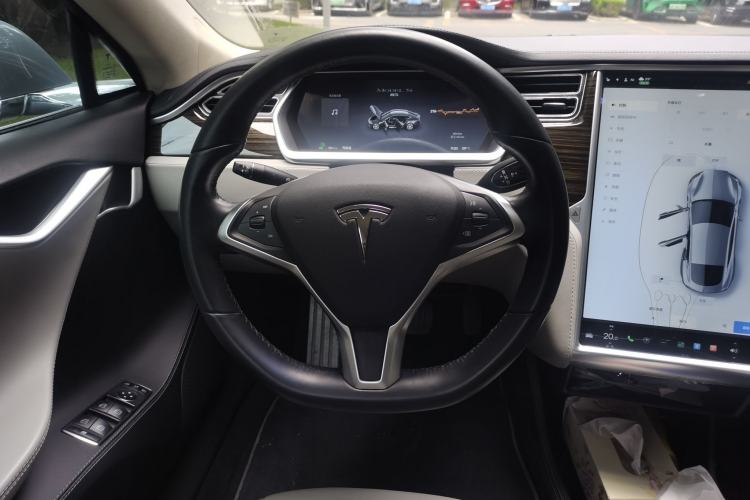Used Tesla Model S 2014 S 85 Steering Wheel
