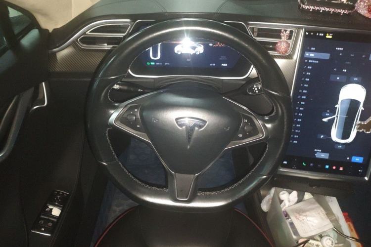 Used Tesla Model S 2014 S P85 Steering Wheel