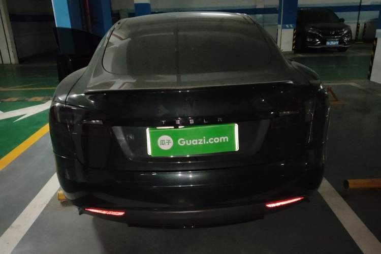 Used Tesla Model S 2014 S P85 Rear