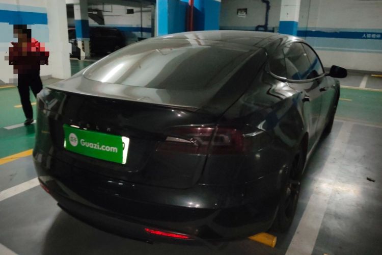 Used Tesla Model S 2014 S P85 Rear Right 45 Deg