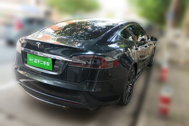 Used Tesla Model S 2014 S 85 Rear Right 45 Deg