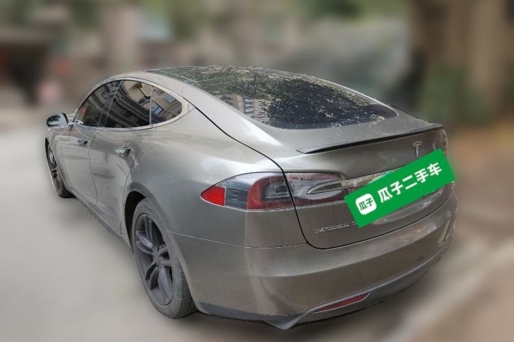 Used Tesla Model S 2014 S P85 Rear Left 45 Deg