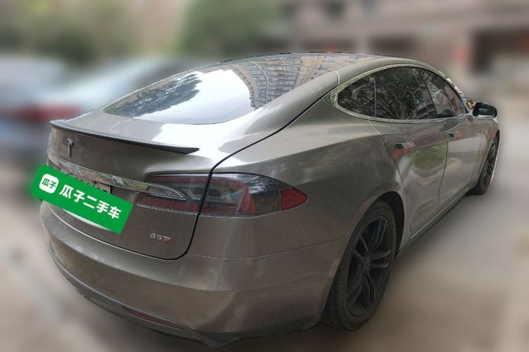 Used Tesla Model S 2014 S P85 Rear Right 45 Deg