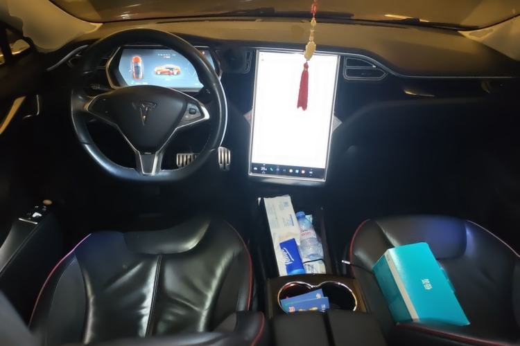 Used Tesla Model S 2014 S P85 Center Console