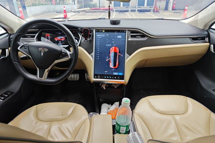 Used Tesla Model S 2014 S P85 Center Console