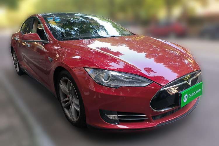 Used Tesla Model S 2014 S P85 Front Right 45 Deg