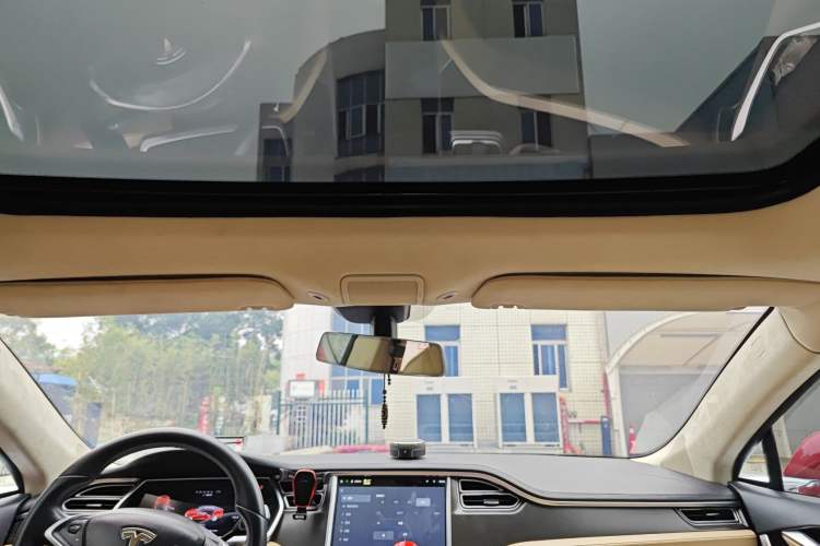 Used Tesla Model S 2014 S P85 Headliner