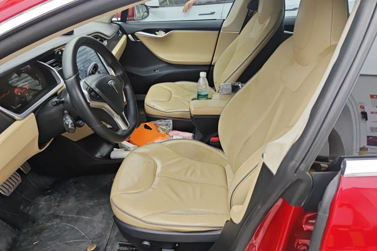 Used Tesla Model S 2014 S P85 Left Front Seat