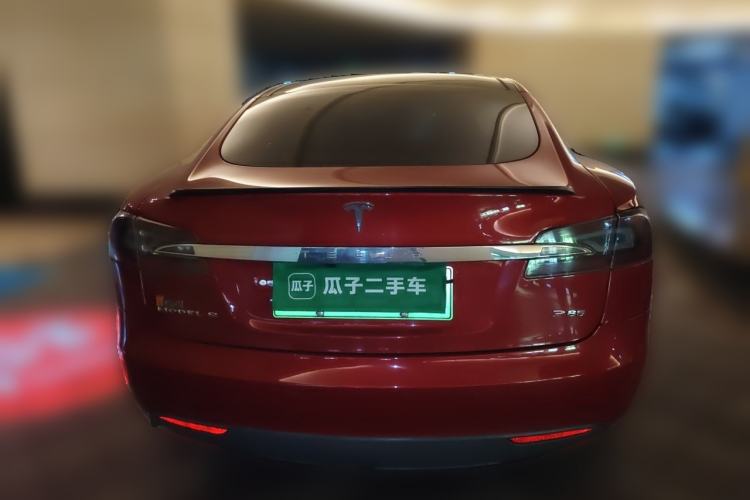 Used Tesla Model S 2014 S P85 Rear
