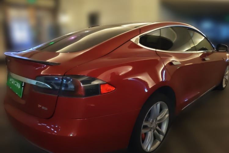Used Tesla Model S 2014 S P85 Rear Right 45 Deg