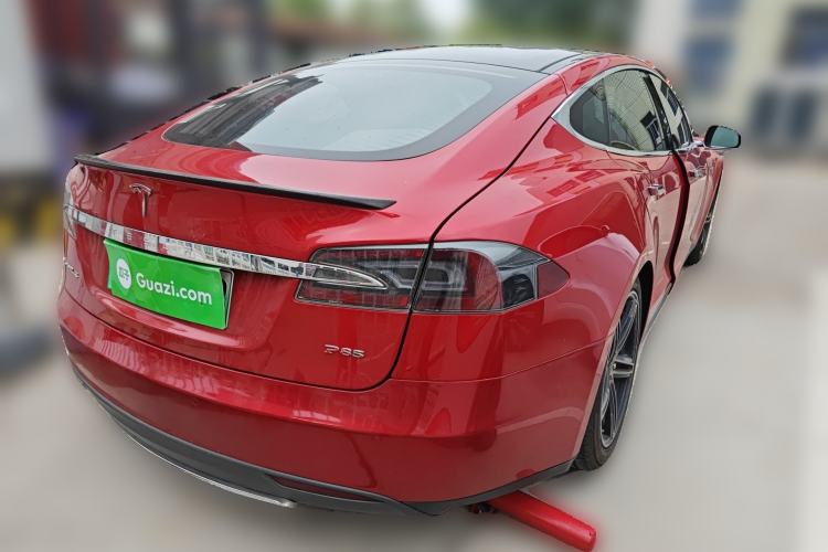 Used Tesla Model S 2014 S P85 Rear Right 45 Deg