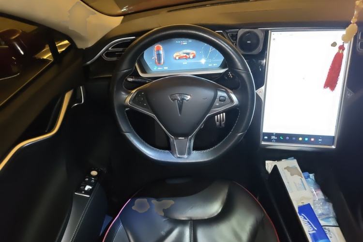 Used Tesla Model S 2014 S P85 Steering Wheel