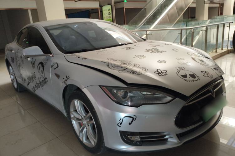 Used Tesla Model S 2014 S P85 Front Right 45 Deg
