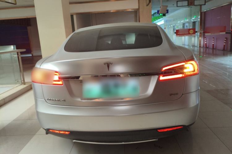 Used Tesla Model S 2014 S P85 Rear