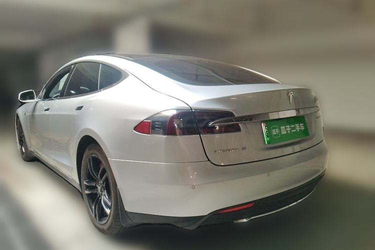 Used Tesla Model S 2014 S 85 Rear Left 45 Deg