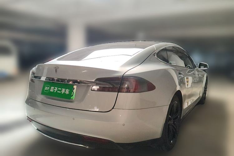 Used Tesla Model S 2014 S 85 Rear Right 45 Deg