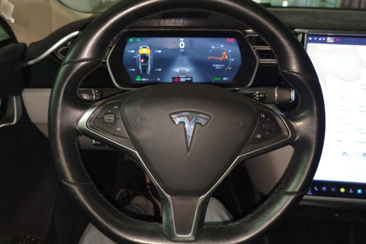 Used Tesla Model S 2014 S P85 Steering Wheel
