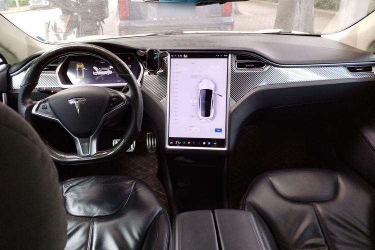 Used Tesla Model S 2014 S P85 Center Console