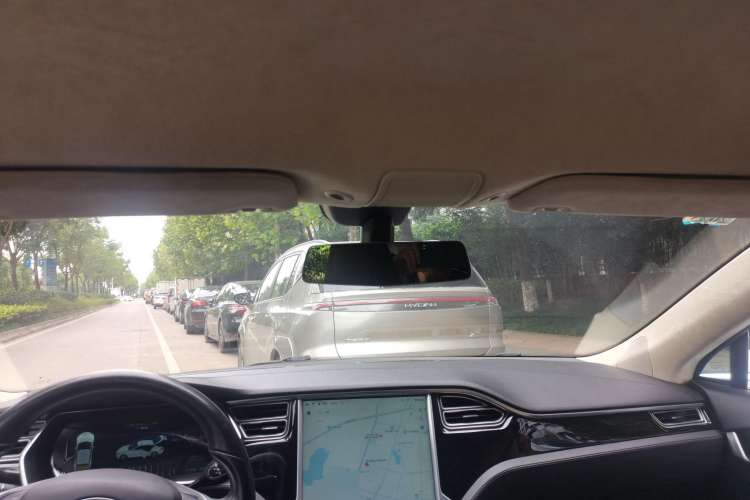 Used Tesla Model S 2014 S P85 Center Console