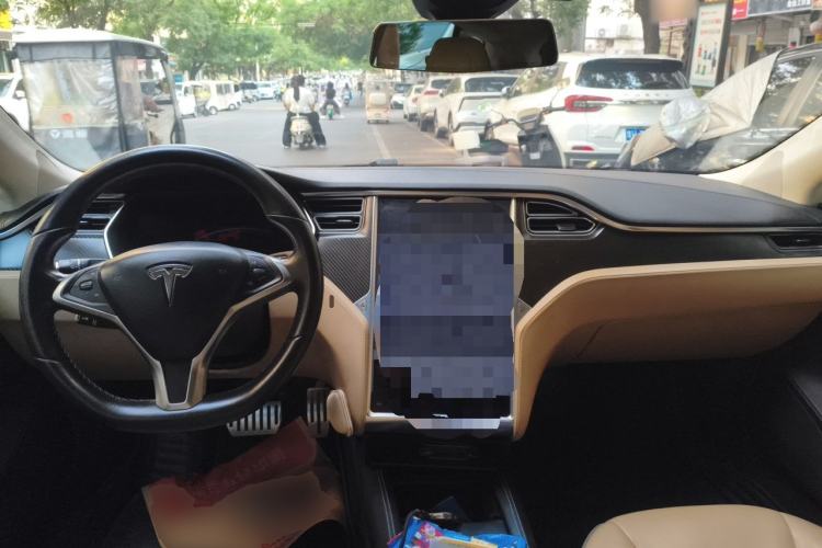 Used Tesla Model S 2014 S P85 Center Console