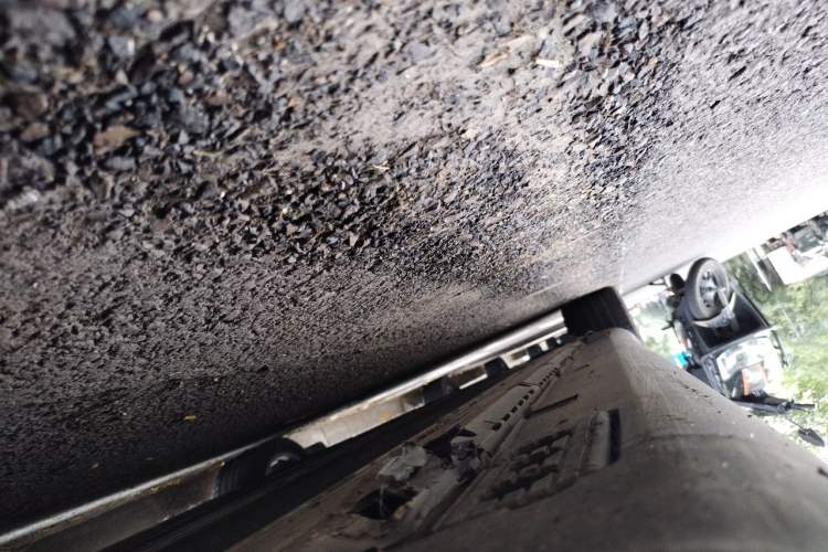 Used Tesla Model S 2014 S P85 Chassis Rear Left