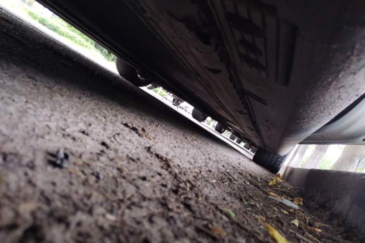 Used Tesla Model S 2014 S P85 Chassis Rear Right
