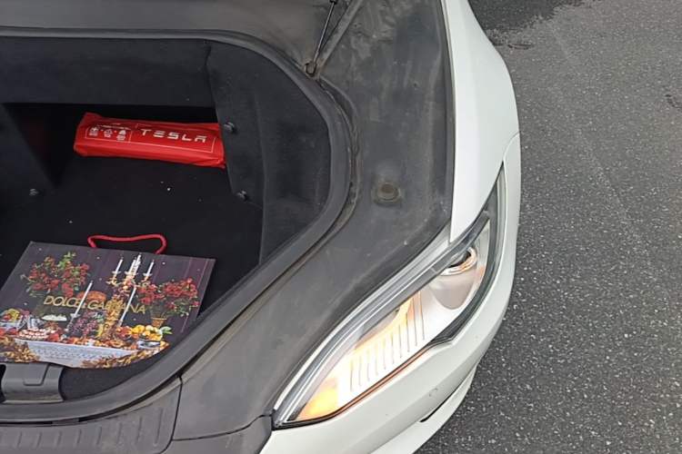 Used Tesla Model S 2014 S P85 Engine Bay Left