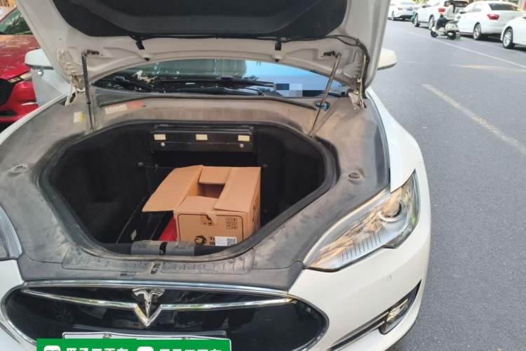 Used Tesla Model S 2014 S P85 Engine Bay Left