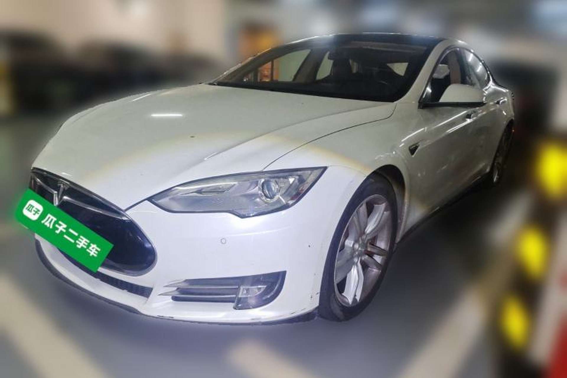 Used Tesla Model S 2014 S P85 Front Left 45 Deg