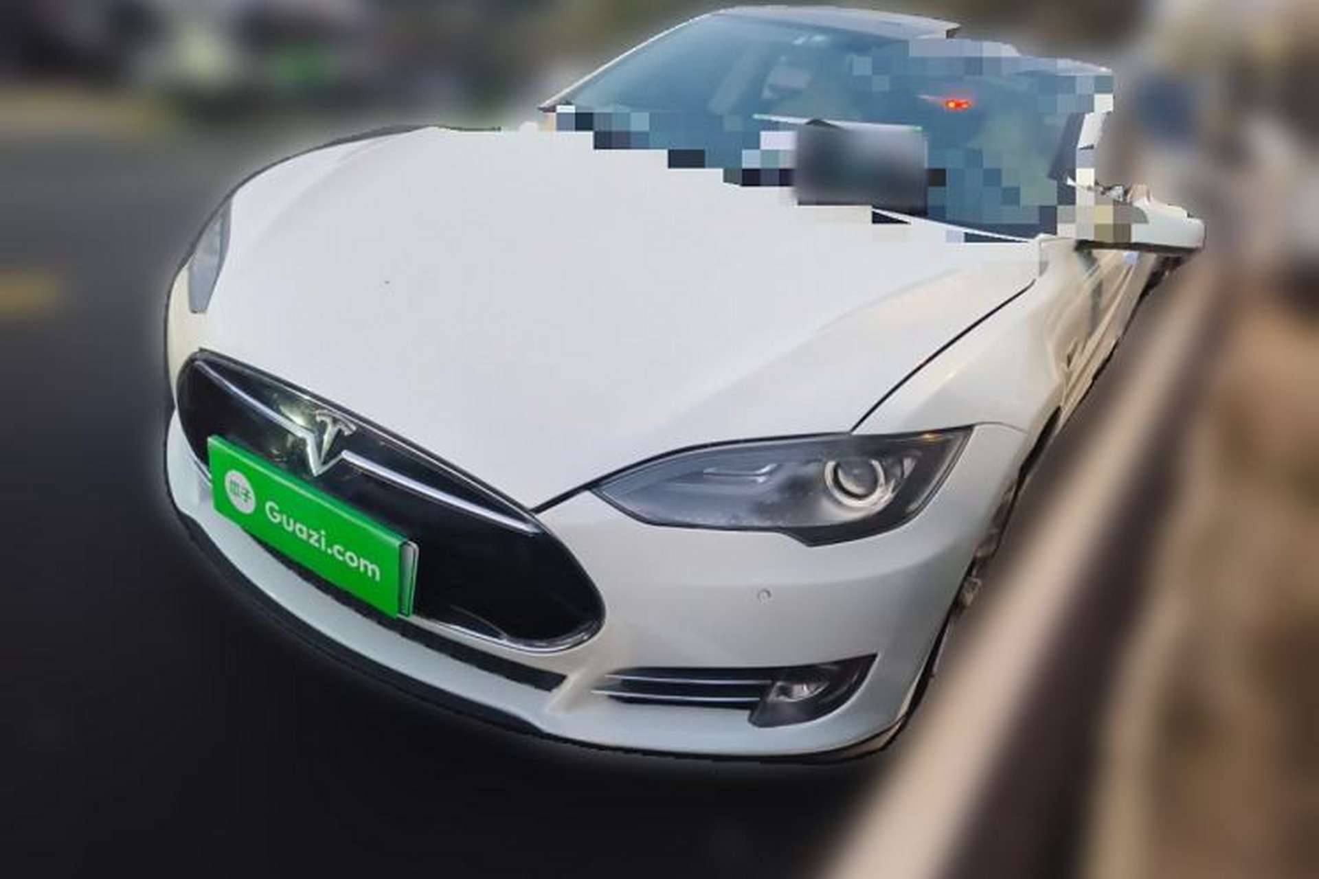 Used Tesla Model S 2014 S P85 Front Left 45 Deg
