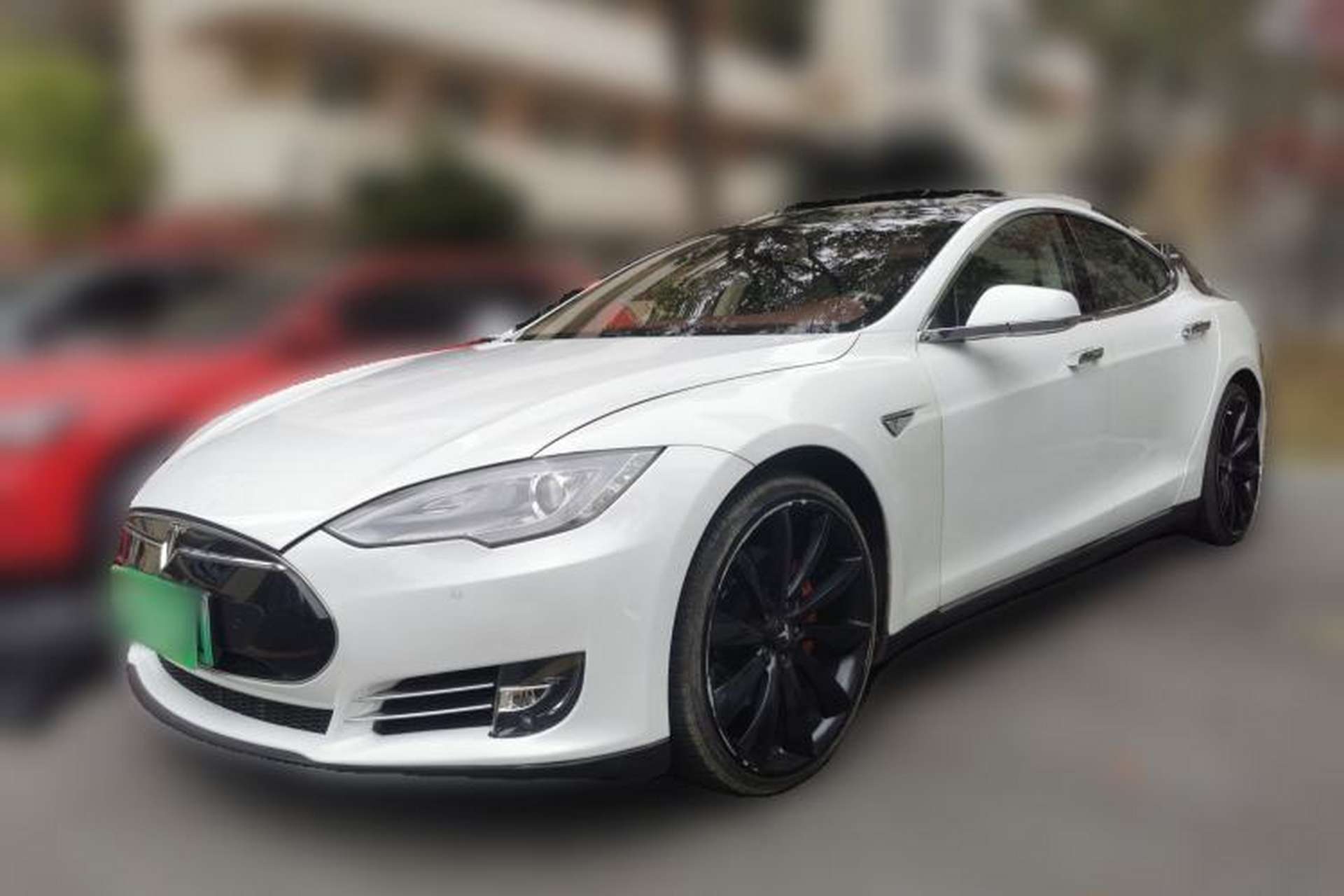 Used Tesla Model S 2014 S 85 Front Left 45 Deg