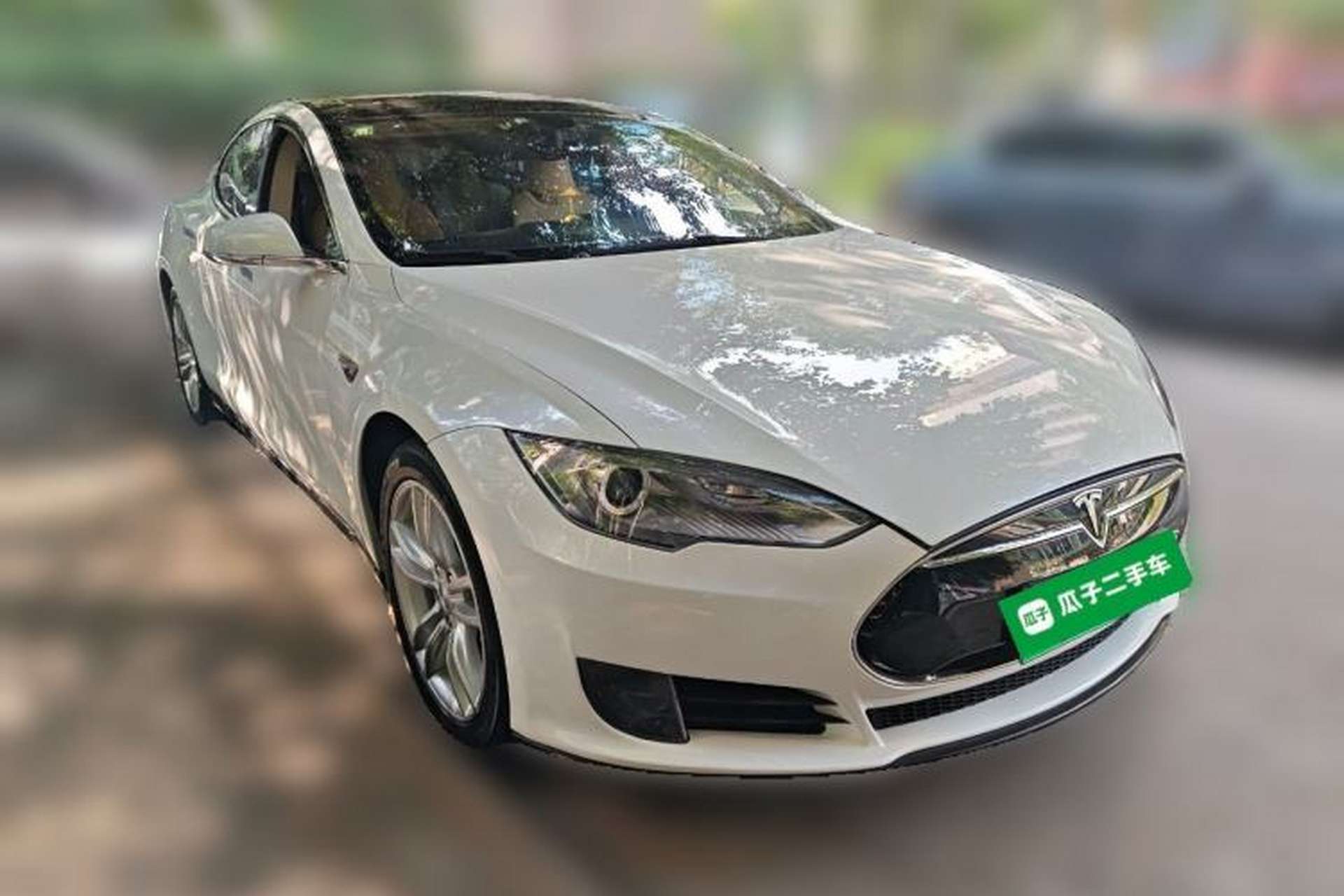 Used Tesla Model S 2014 S 85 Front Right 45 Deg