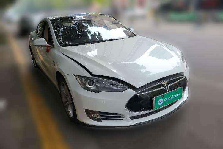 Used Tesla Model S 2014 S 85 Front Right 45 Deg