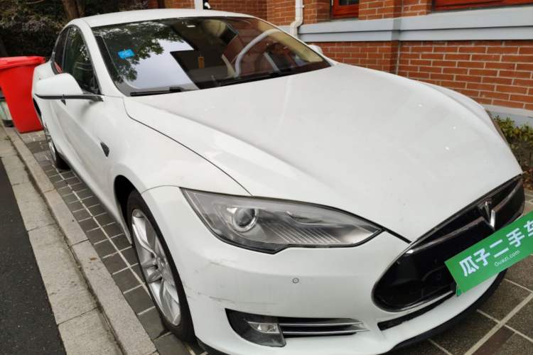 Used Tesla Model S 2014 S 85 Front Right 45 Deg